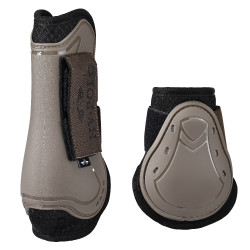 Gamaschen und Streichkappen HV Polo Classic Stroh Braun