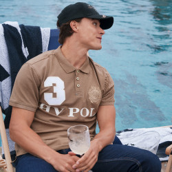 Polo Favouritas M. EQ HV Polo Stroh Braun Polo Favouritas M. EQ HV Polo Stroh Braun