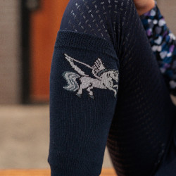 Imperial Riding Pegasus Socken Marine Marineblau