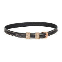 Sporenriemen Imperial Riding Glimmer Schwarz / Roségold