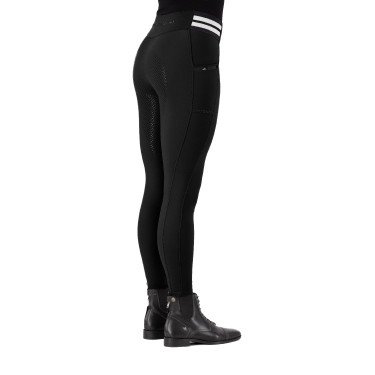 HV Polo Estrella Reitleggings FullGrip Damen Schwarz