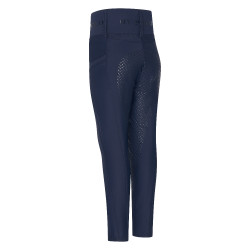 Reitleggings HV Polo Favourite FullGrip Kinder Marine Marineblau