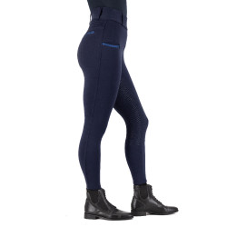 Reitleggings Imperial Riding Comfi Sparks Winter FullGrip Damen Saphir Blau