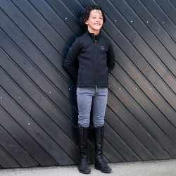 Reitleggings Imperial Riding Donny Kinder Dunkelgrau Denim