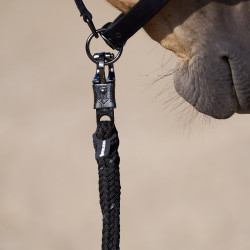 Anbindestrick Imperial Riding Deluxe mit Panikverschluss Schwarz Anbindestrick Imperial Riding Deluxe mit Panikverschluss Schwarz