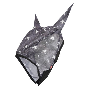 Fliegenmaske Imperial Riding Carly UV Grauer Pixie Dust AOP Motive