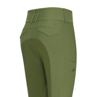 Reithose Euro-Star Aurelia Therma Connect Full Grip Damen Olive Grün Reithose Euro-Star Aurelia Therma Connect Full Grip Damen Olive Grün