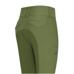 Reithose Euro-Star Aurelia Therma Connect Full Grip Damen Olive Gr&amp;amp;amp;amp;amp;amp;amp;amp;uuml;n