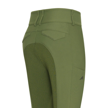 Reithose Euro-Star Aurelia Therma Connect Full Grip Damen Olive Gr&amp;amp;amp;amp;amp;amp;amp;amp;uuml;n
