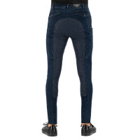Reithose Euro-Star Camillo Denim FullGrip Marine Marineblau Reithose Euro-Star Camillo Denim FullGrip Marine Marineblau