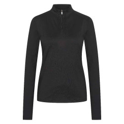 Jersey-Oberteil Imperial Riding Maya Damen Schwarz