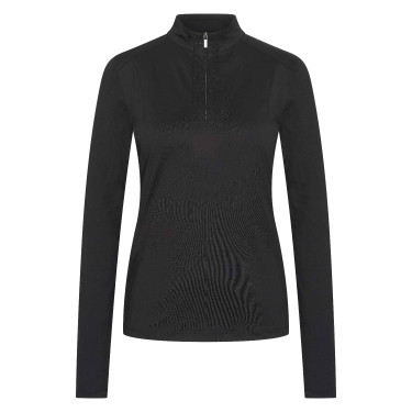 Jersey-Oberteil Imperial Riding Maya Damen Schwarz