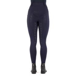 Reitleggings Imperial Riding Tamara FullGrip Damen Saphir Blau