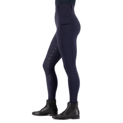 Reitleggings Imperial Riding Tamara FullGrip Damen Saphir Blau