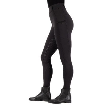 Reitleggings Imperial Riding Tamara FullGrip Damen Schwarz