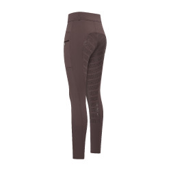 Reitleggings Imperial Riding Tamara FullGrip Damen Marmor Grau
