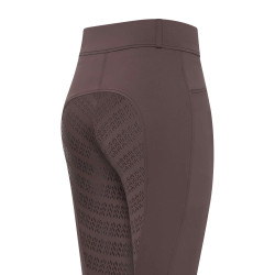 Reitleggings Imperial Riding Tamara FullGrip Damen Marmor Grau