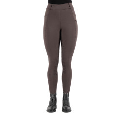 Reitleggings Imperial Riding Tamara FullGrip Damen Marmor Grau