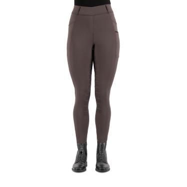 Reitleggings Imperial Riding Tamara FullGrip Damen Marmor Grau