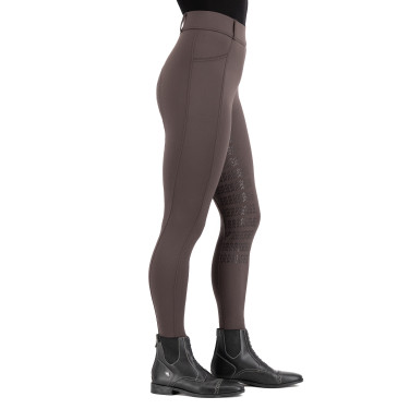 Reitleggings Imperial Riding Tamara FullGrip Damen Marmor Grau