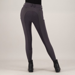 Euro-Star Arielle Connect FullGrip Reithose Damen Magnetgrau