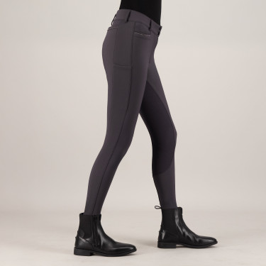 Euro-Star Arielle Connect FullGrip Reithose Damen Magnetgrau