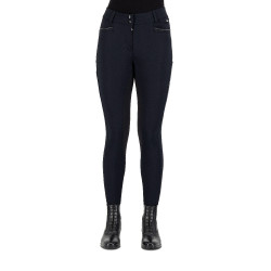 Euro-Star Arielle Connect FullGrip Reithose Damen Schwarz