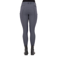 Reithose Euro-Star Arielle Connect Kniebesatz Damen Mélangegrau Reithose Euro-Star Arielle Connect Kniebesatz Damen Mélangegrau