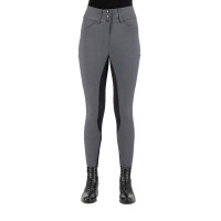 Euro-Star Aurelia Connect FullGrip Reithose Damen Magnetgrau