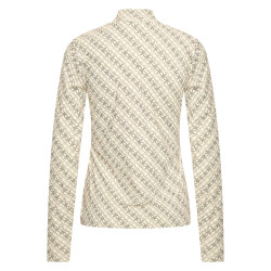 Anti-UV-Polo HV Polo Manja Damen Kaschmir Weiß Anti-UV-Polo HV Polo Manja Damen Kaschmir Weiß