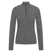 Anti-UV-Polo HV Polo Manja Damen Schwarz