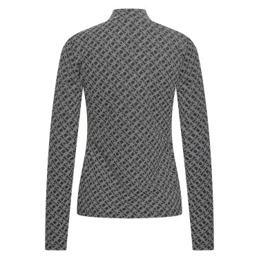 Anti-UV-Polo HV Polo Manja Damen Schwarz