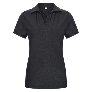 Poloshirt Imperial Riding Grandprix Damen Schwarz