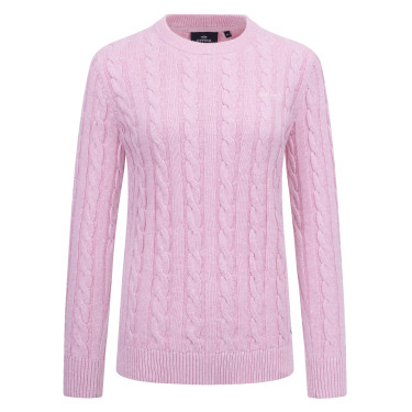 Damenpullover HV Polo Tally Rosa meliert