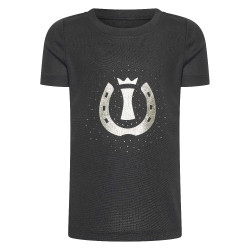 Imperial Riding Hally Kurzarm-T-Shirt Kinder Schwarz