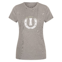 T-Shirt mit kurzen Ärmeln Imperial Riding Hally Damen Holzkohle Grau T-Shirt mit kurzen Ärmeln Imperial Riding Hally Damen Holzkohle Grau