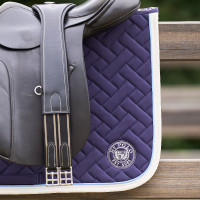 Satteldecke HV Polo Favourite Dressur Marine Marineblau Satteldecke HV Polo Favourite Dressur Marine Marineblau