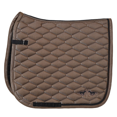 Satteldecke HV Polo Joan Dressur Stroh Braun