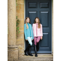 LeMieux Fleece mit Reißverschluss Felicity Young Rider Lagune Blau