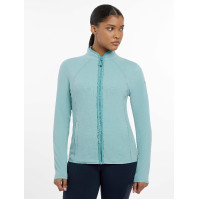 Fleecejacke mit Reißverschluss Faye LeMieux Aqua