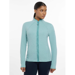 Fleecejacke mit Reißverschluss Faye LeMieux Aqua Fleecejacke mit Reißverschluss Faye LeMieux Aqua