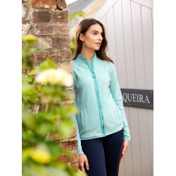 Fleecejacke mit Reißverschluss Faye LeMieux Aqua Fleecejacke mit Reißverschluss Faye LeMieux Aqua