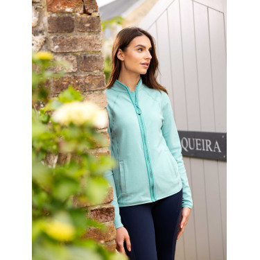 Fleecejacke mit Reißverschluss Faye LeMieux Aqua Fleecejacke mit Reißverschluss Faye LeMieux Aqua