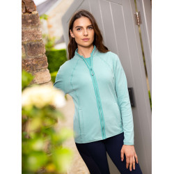 Fleecejacke mit Reißverschluss Faye LeMieux Aqua Fleecejacke mit Reißverschluss Faye LeMieux Aqua