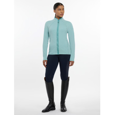 Fleecejacke mit Reißverschluss Faye LeMieux Aqua Fleecejacke mit Reißverschluss Faye LeMieux Aqua