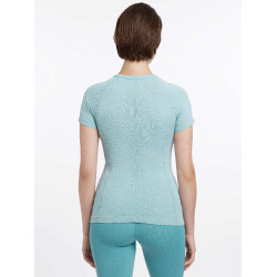 Kurzarm-T-Shirt LeMieux nahtlos Britney Aqua Kurzarm-T-Shirt LeMieux nahtlos Britney Aqua
