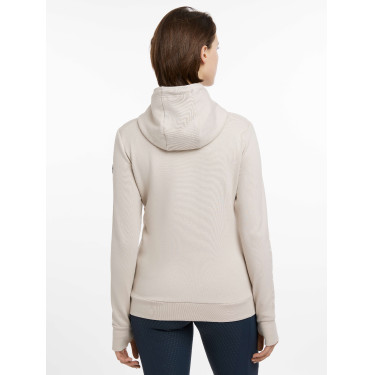 LeMieux Tabi Tech Damen-Kapuzenjacke mit Reißverschluss Stein LeMieux Tabi Tech Damen-Kapuzenjacke mit Reißverschluss Stein