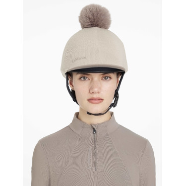 Mesh-Mütze Maria LeMieux Mandel Beige