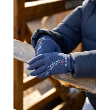Polartec-Handschuhe LeMieux Marine Marineblau