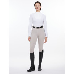 Leggings LeMieux Demi Full Grip Damen Stein Grau